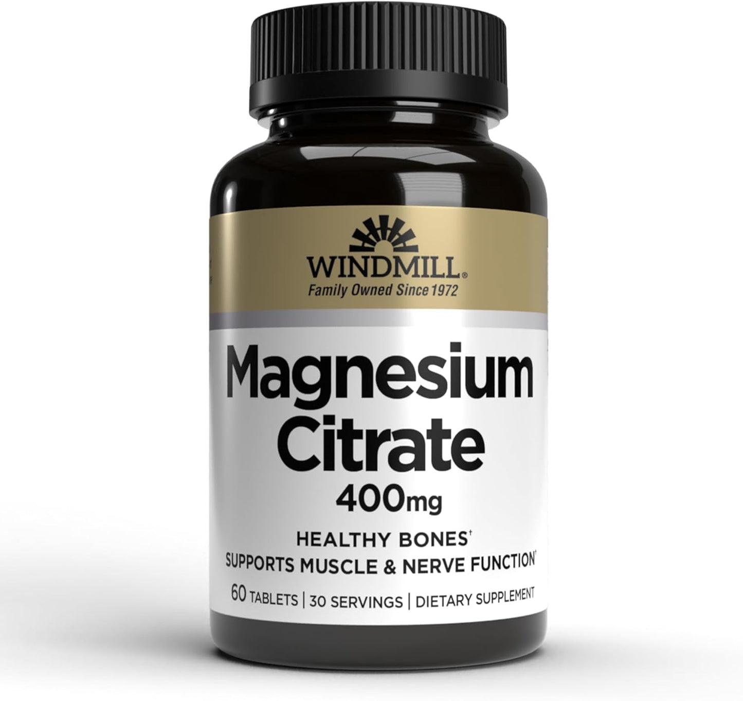 Magnesium Citrate 400mg- 60 tabletas