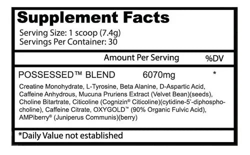 Possessed Pre Entreno