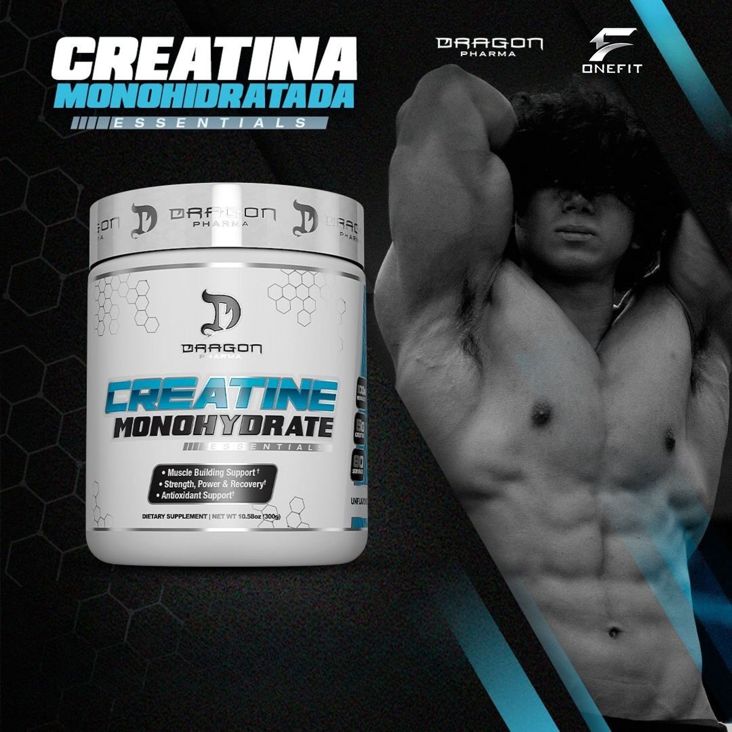 MONOHIDRATO DE CREATINA - 60 SERVICIOS