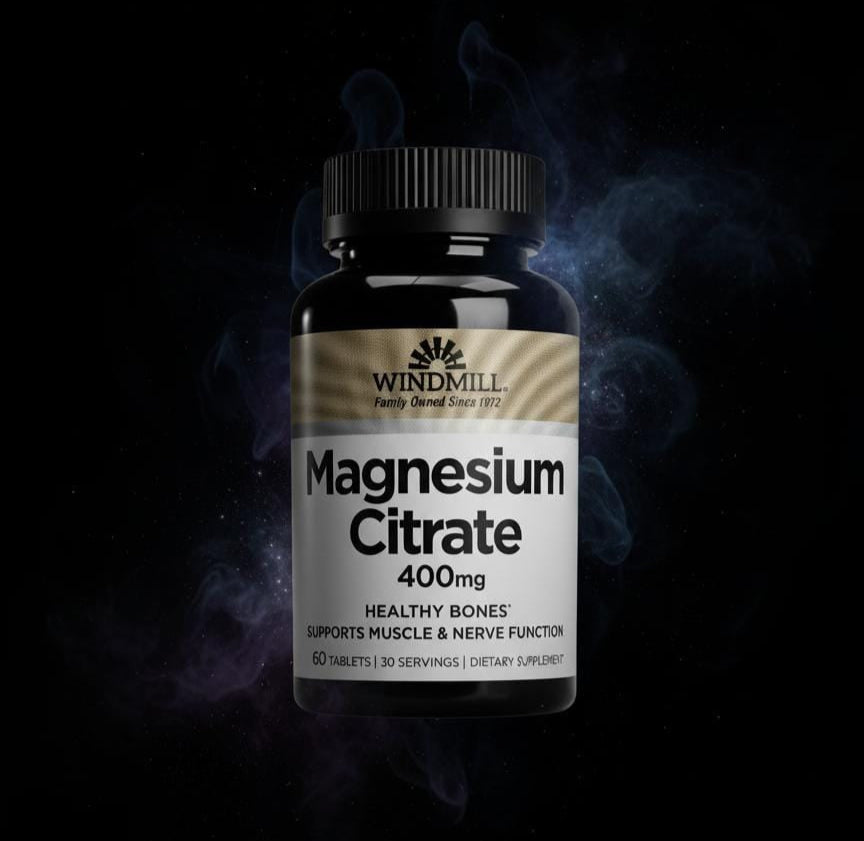 Magnesium Citrate 400mg- 60 tabletas