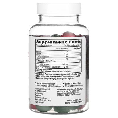 Apple Cider Vinegar- 60 Gomitas