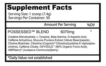 Possessed Pre Entreno