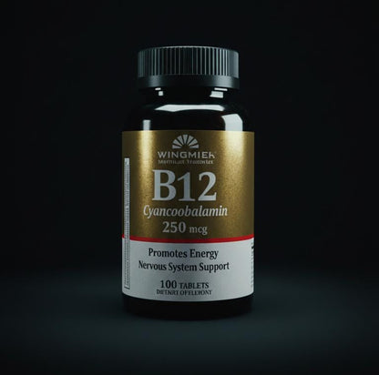 B12 Cyanocobalamin- 100 tabletas